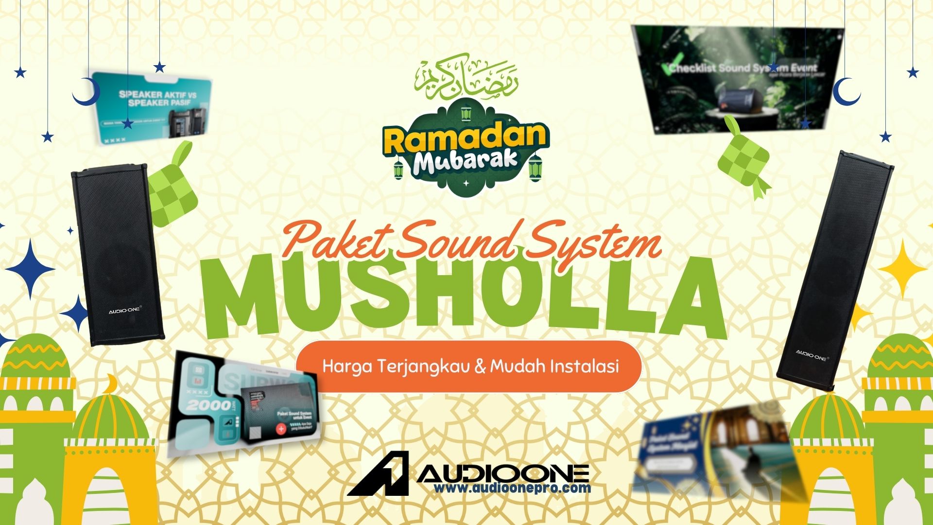 Paket Sound System Musholla Mini β Harga Terjangkau & Mudah Instalasi Terbaik 2026
