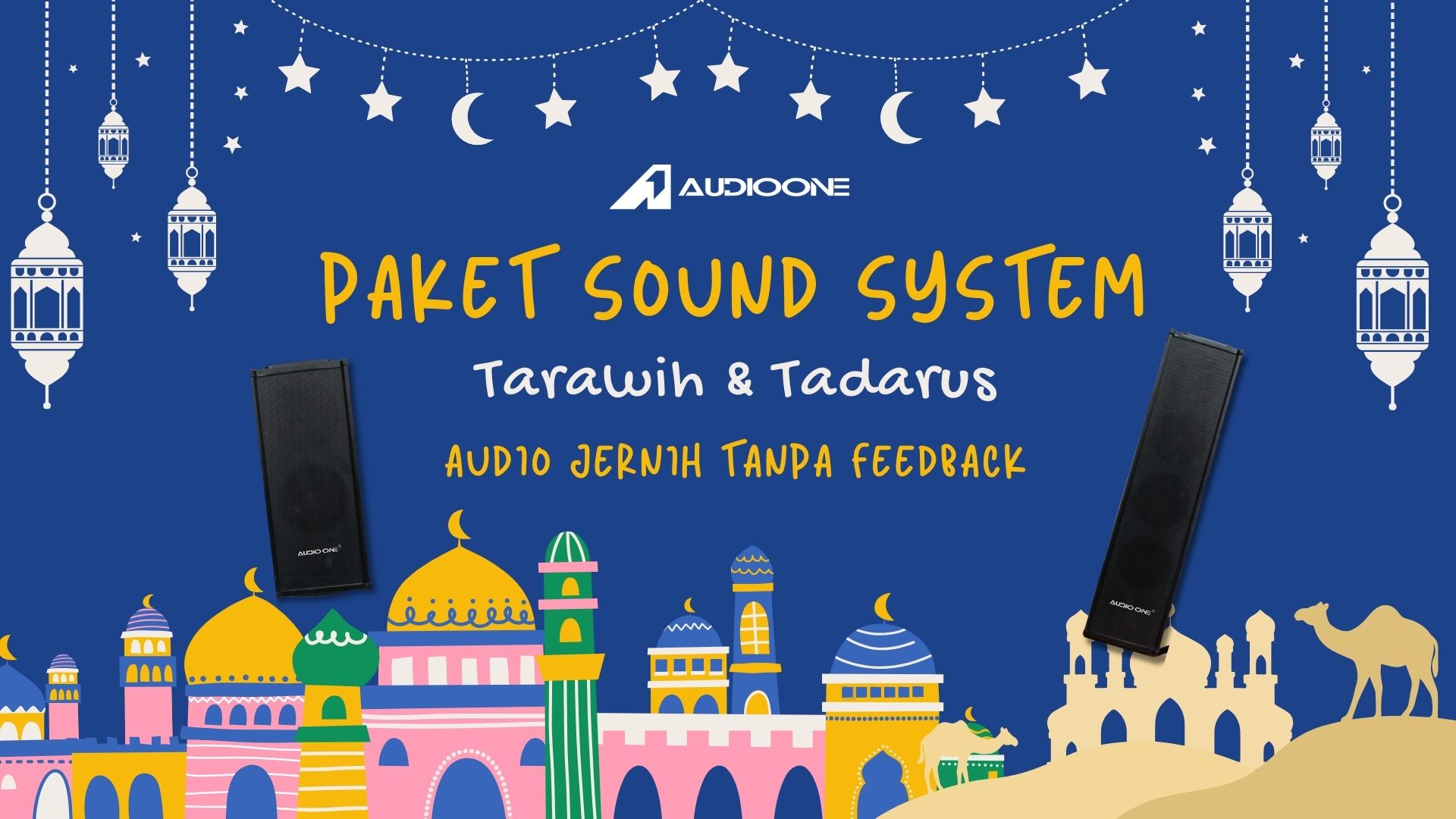 Paket Sound System Tarawih Terbaik β Audio Jernih Tanpa Feedback