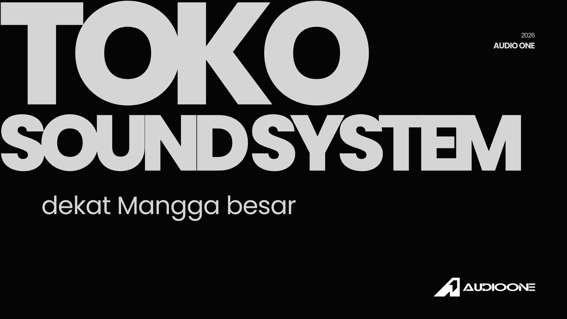 Mangga Besar Professional Sound System Store