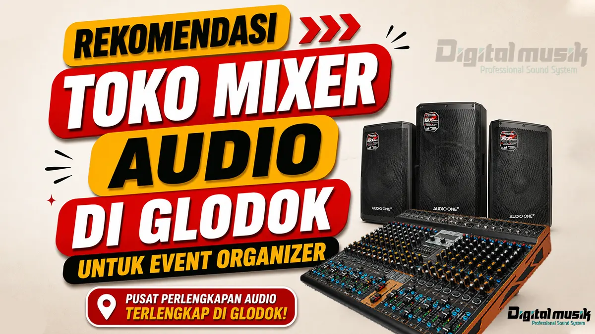 Recommendation of Glodok Audio Mixer Stores for Event Organizers