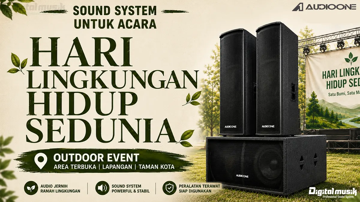 Sound System Outdoor Hari Lingkungan Hidup Profesional