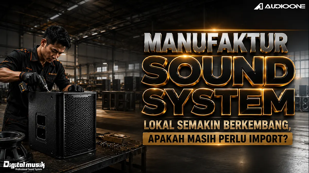 Manufaktur Sound System Lokal Semakin Berkembang, Apakah Masih Perlu Import?