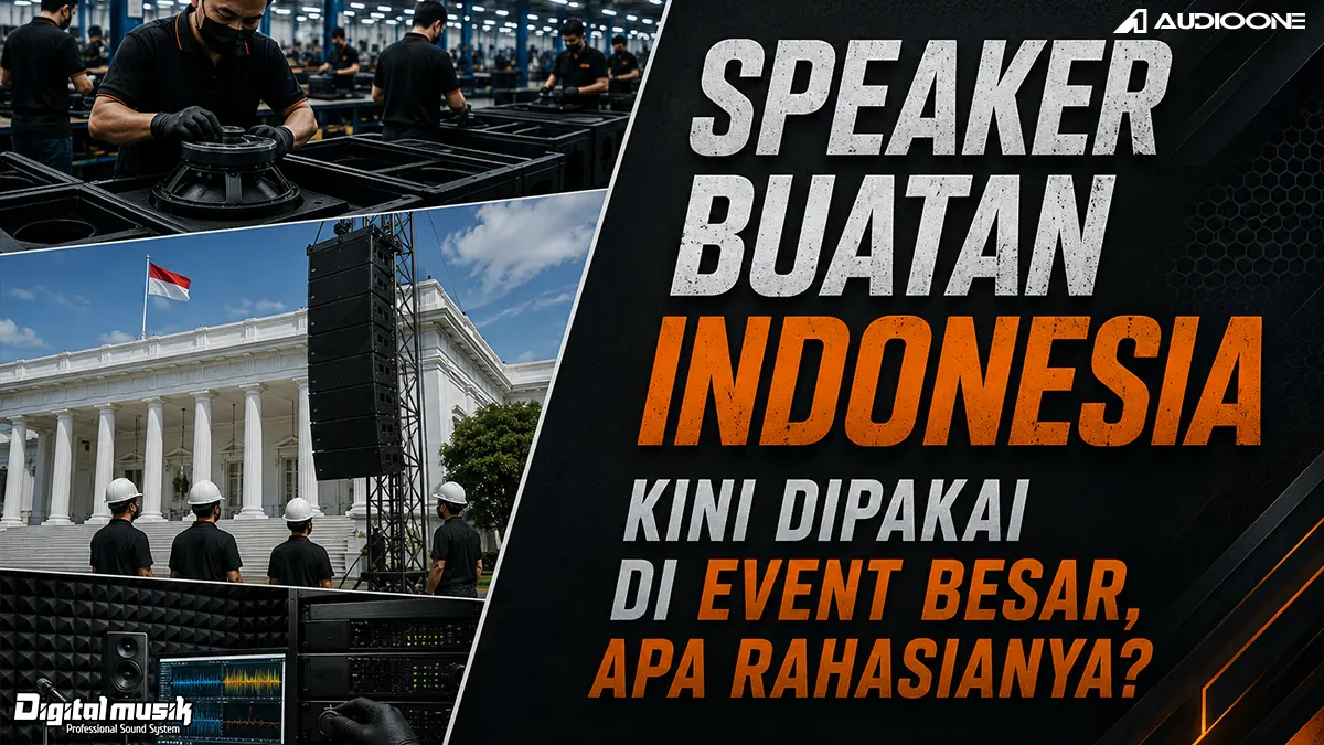 manufaktur speaker Indonesia untuk event besar