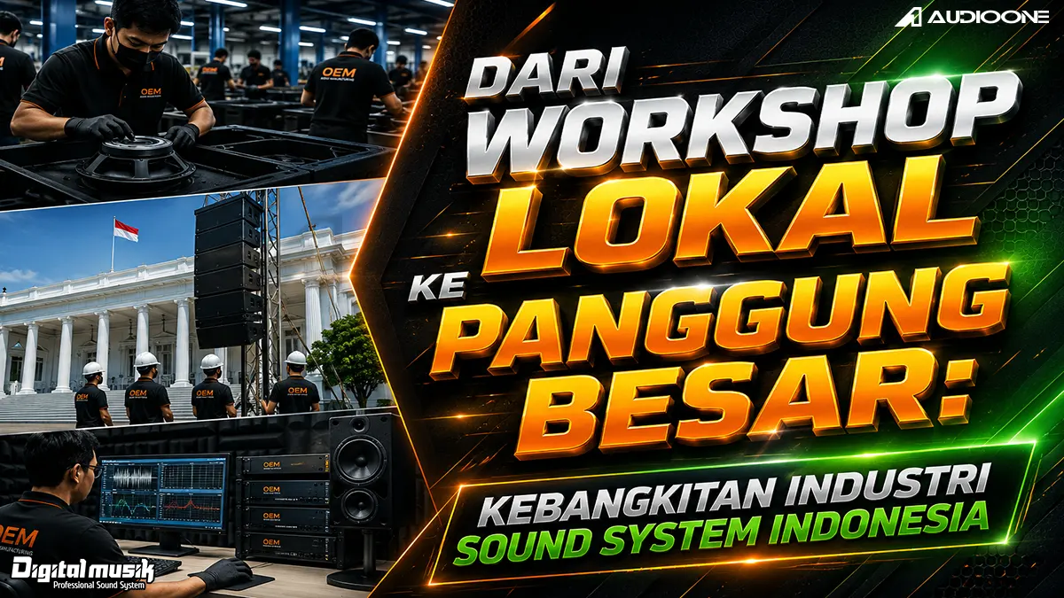 Dari Workshop Lokal ke Panggung Besar: Kebangkitan Industri Sound System Indonesia