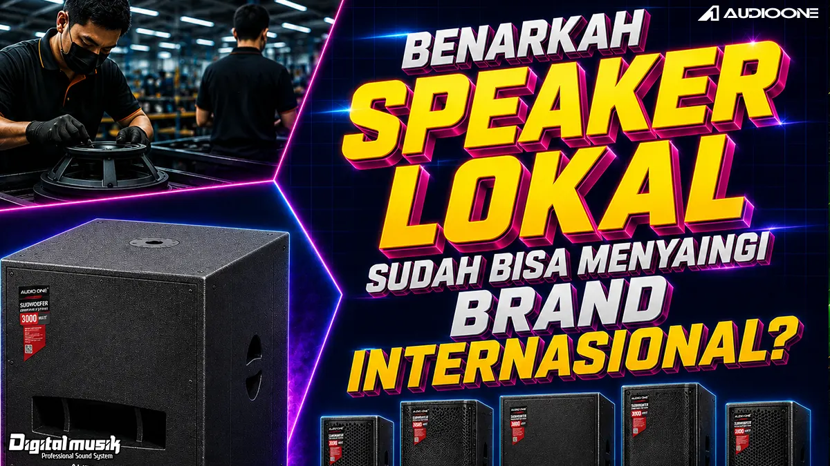 Benarkah Speaker Lokal Sudah Bisa Menyaingi Brand Internasional?