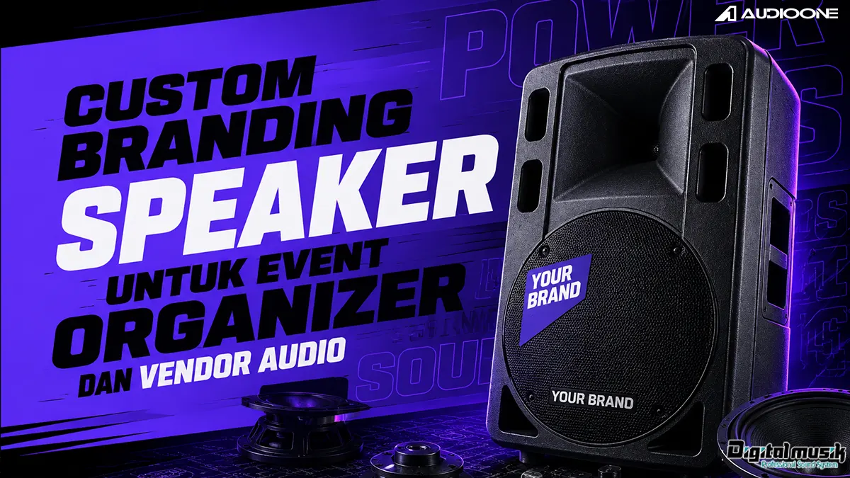 Custom Branded Speakers for Event Organizers and Audio Vendors