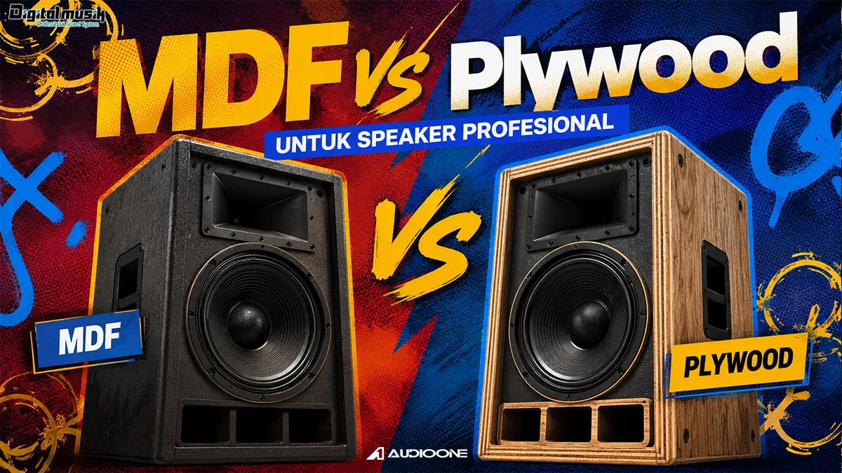 MDF vs Plywood untuk Speaker Profesional: Panduan Memilih Material Box Speaker
